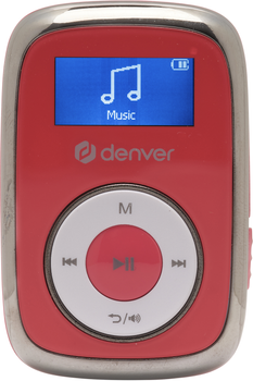 Odtwarzacz mp3 Denver MPS-316R różowy