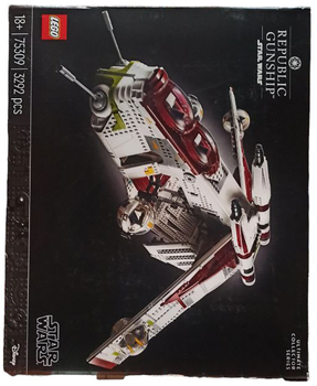 Конструктор LEGO Star Wars Винищувач Республіки 3292 деталі (75309) (955555903634010) - Уцінка