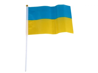 Прапорець «Україна» 14*21см A2205-1