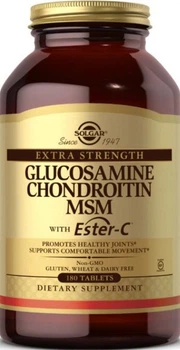 Solgar Glucosamine Chondroitin MSM with Ester-C 180 таб