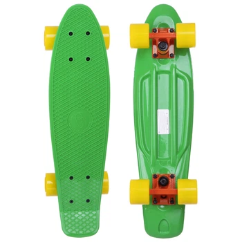 Скейт пенни борд Penny My Go Fish Skateboards 401-15 Green-Yellow