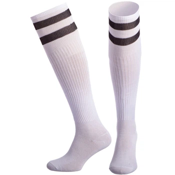 Гетры футбольные мужские Zelart Pro Action Sport 3257 размер 40-45 White-Black