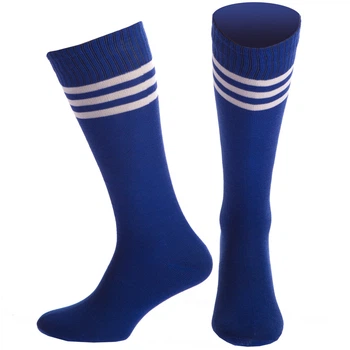 Гетры футбольные мужские Zelart Pro Action Sport 120 размер 40-45 Blue-White