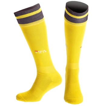 Гетры футбольные мужские Zelart Pro Action Sport 5507 размер 40-45 Yellow-Black