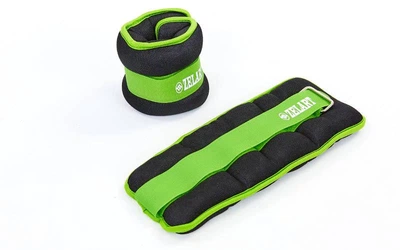 Утяжелители для рук и ног Zelart Sport My Fit FI-2502-4 2 шт по 2 кг Black-Green