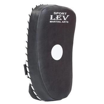 Макивара тай-пэд Lev Heroe 4288 размер 37x20x8см Black-White
