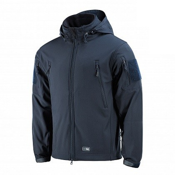 Куртка M-Tac Soft Shell с подстежкой Dark Navy Blue Размер M