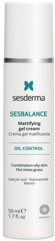 Крем-гель для обличчя Sesderma Sesbalance Sebum-regulating 50 мл (8429979478252)