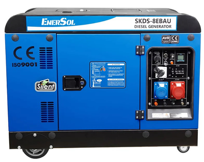 Генератор дизельный EnerSol 7.5/8 кВт SKDS-8EBAU