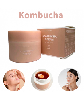Мультифункциональный двухфазный крем для лица Moday Kombucha на основе ферментированного черного чая, астаксатина и Bix'Activ, 50 мл