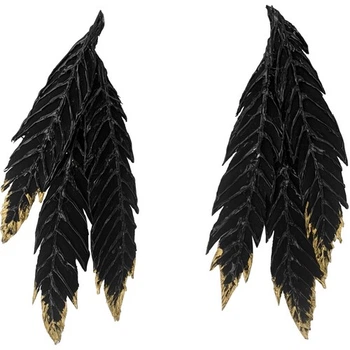 Серьги Феникс SETA Decor 23-551BLK-GL