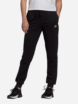 Spodnie dresowe damskie adidas Essentials French Terry Logo Pants S Czarne (4064044687760)