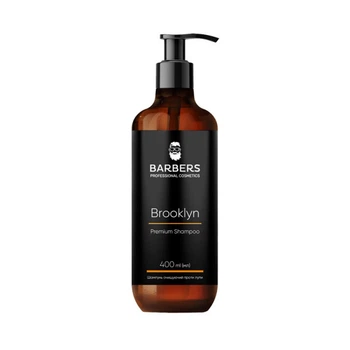 Шампунь для чоловіків Barbers Brooklyn Premium Shampoo, що очищає проти лупи 400 мл (4823109403178)