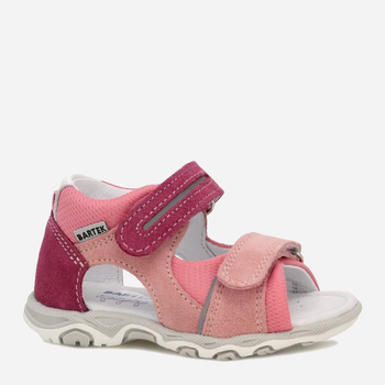 Дитячі сандалії для дівчинки Bartek W-116120-05 23 Рожеві (5903607810070)