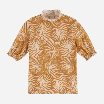 Подростковая блузка для девочки Scotch&Soda 161303 170 см Желтая (6666000280930)