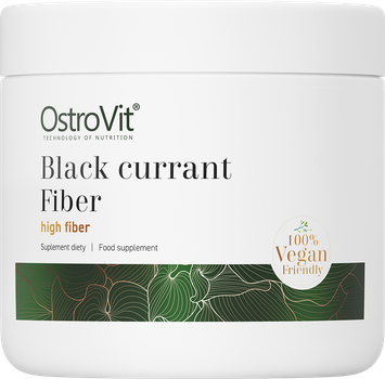 Харчова добавка OstroVit Black Currant Fiber 150 г (5903933900100)