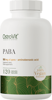 Харчова добавка OstroVit Paba VEGE 120 капсул (5903933903231)