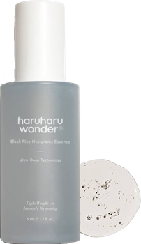 Esencja do twarzy Haruharu Wonder hialuronowa z ekstraktem z czarnego ryzu 50 ml (8809532220885)