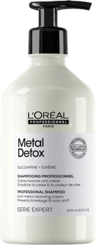 Szampon do włosów farbowanych L'Oreal Professionnel Metal Detox po koloryzacji oraz dekoloryzacji z glikoamina 500 ml (30163720)