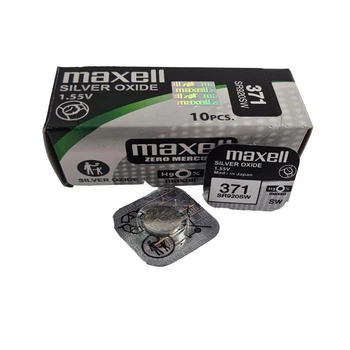 Батарейка Maxell AG6 SR920W (371) 1шт (48336)