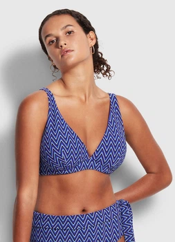 Верх від купальника Seafolly M Синій (31306Dd874indig)