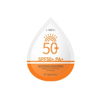Сонцезахисний крем 2 г*15шт 50 SPF LAIKOU (586)