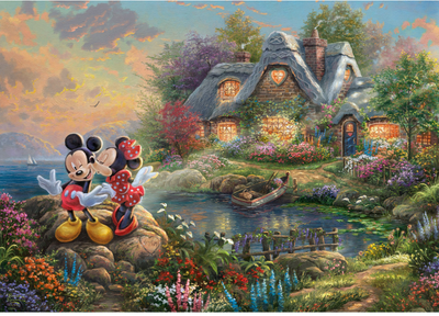 Пазл Schmidt Thomas Kinkade Painter of Light Disney Sweethearts Mickey & Minnie 69.3 x 49.3 см 1000 деталей (4001504596392)