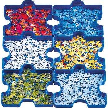 Organizer do puzzli Ravensburger Sort Your Puzzle 6 komór 300-1000 elementów (4005556179343)