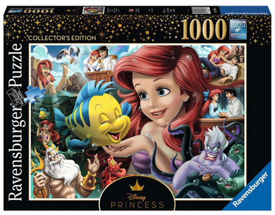Пазл Ravensburger Disney Princess Ariel 70 х 50 см 1000 деталей (4005556169634)