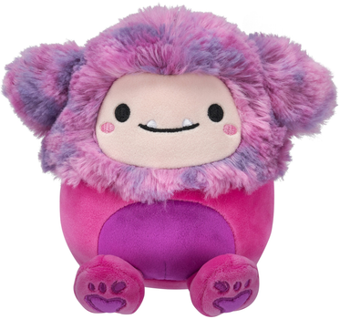 М'яка іграшка Squishmallows Little Plush Woxie Magenta Bigfoot W/Multicolored Hair 13см (0196566417700)