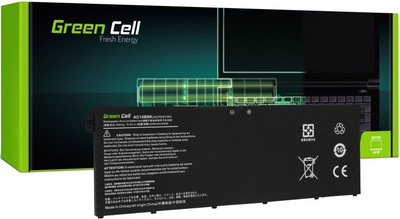 Акумулятор Green Cell AC72 AC14B8K AC14B3K для Acer Aspire 5 A515 R15 R5-571T Spin SP315 SP513 (MOBGCEBAT0166)