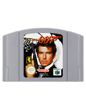 Игра Nintendo N64 GoldenEye 007 Europe Английская Версия Только Картридж Б/У