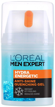 Гель для обличчя L'Oreal Paris Men Expert Hydra Energetic Quenching 50 мл (3600522333920)
