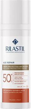 Krem przeciwsłoneczny do twarzy Rilastil Sun System Age Repair przeciwzmarszczkowy SPF 50+ 50 ml (8055510242916)
