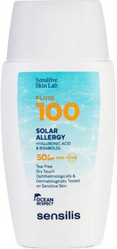 Сонцезахисний флюїд Sensilis 100 Solar Allergy SPF 50+ 40 мл (8428749948605)