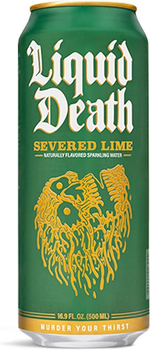 Напій безалкогольний сильногазований Liquid Death Severed Lime 500 мл