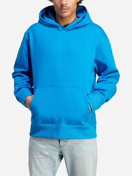 Bluza męska z kapturem oversize adidas Adicolor Contempo Hoodie IM2117 L Niebieska (4066762570690)