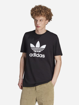 T-shirt bawełniany męski adidas IM4410 L Czarny (4066761493686)