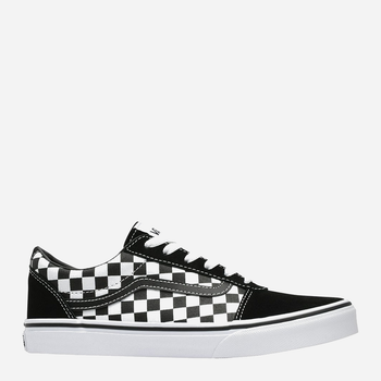 Чоловічі кеди низькі Vans Ward Checkered 42 (9US) Чорний/Білий (191931305439)