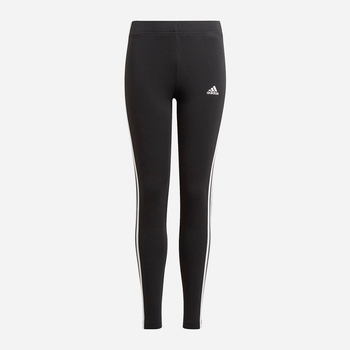 Legginsy młodzieżowe dziewczęce sportowe adidas G 3S Leg 170 cm Czarne (4064036242212)