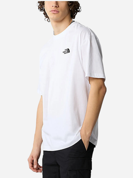 T-shirt bawełniany męski The North Face Essential Oversize NF0A87NRFN4 L Biały (196575425109)