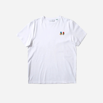 T-shirt bawełniany męski Edmmond Studios Special Duck 124-30-21000 L Biały (8435629087323)