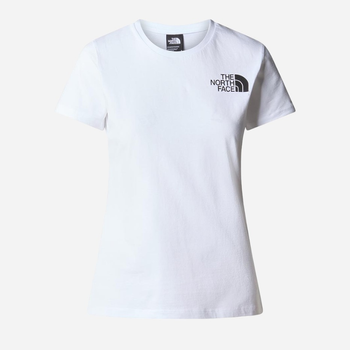 T-shirt bawełniany damski The North Face NF0A8951FN4 L Biały (197063501091)