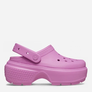 Женские кроксы Crocs Stomp Clog Bbb 209347-6WQ 42-43 (M9/W11) 27 см Фиолетовые (196265595891)
