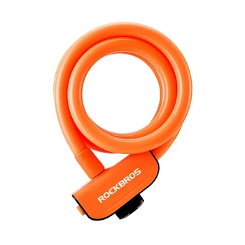 Замок велосипедный ROCKBROS RKS515 110 см Оранжевый (RB-RKS515-OR-4749)