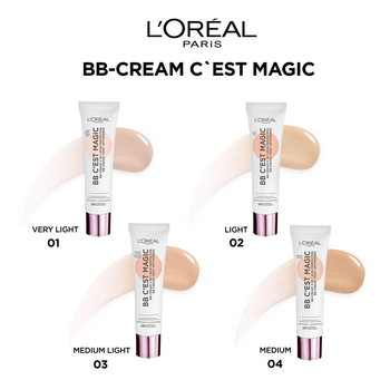 BB-крем L'Oreal Paris C'est Magic 5в1 SPF 20 01 Very Light 30 мл (3600523723492)