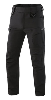 Зимові штани софтшел IX-7. Чорні 3XL (PA-02BL)