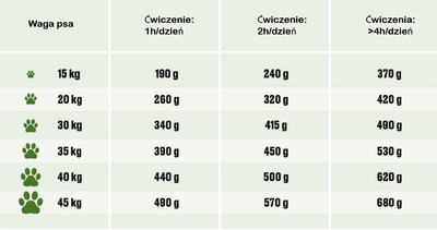 Sucha karma dla psów aktywnych Canun Dog Hunter z wołowiną i groszkiem 20 kg (8437006714075)