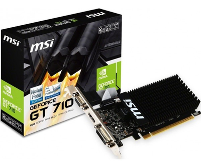 Відеокарта GF GT 710 2GB GDDR3 MSI (GT 710 2GD3H LP)