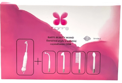 Urządzenie do pielęgnacji skóry BAFFS Beauty Wand Darsonval Prądy O Wysokiej Częstotliwości 10W (5905930212125)